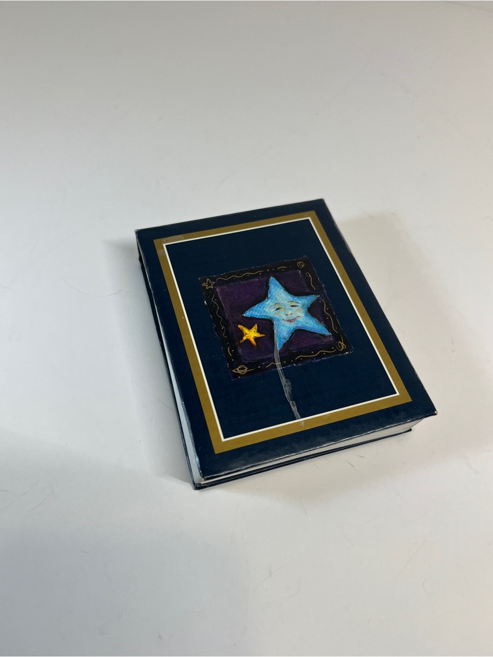Celestial Star Notebook Notepad CTG Vtg 90s Y2k Journal Memo Decor 4.5" x 3.5"